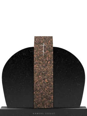 Символичный памятник для супружеской пары